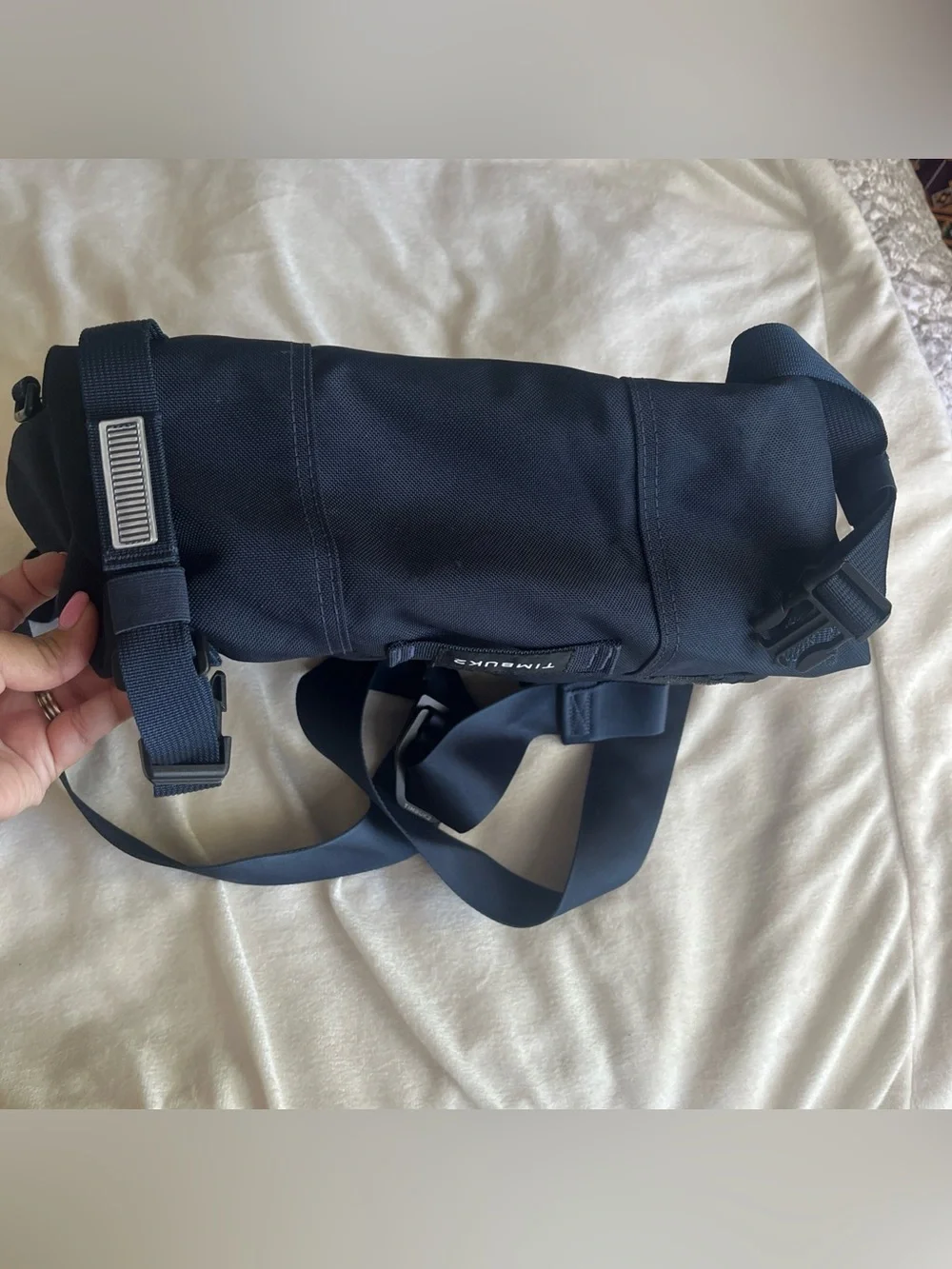 Timbuk2 Classic Messenger Laptop Bag Blue Small 15.2”W x 13.0” H x 5.12”D